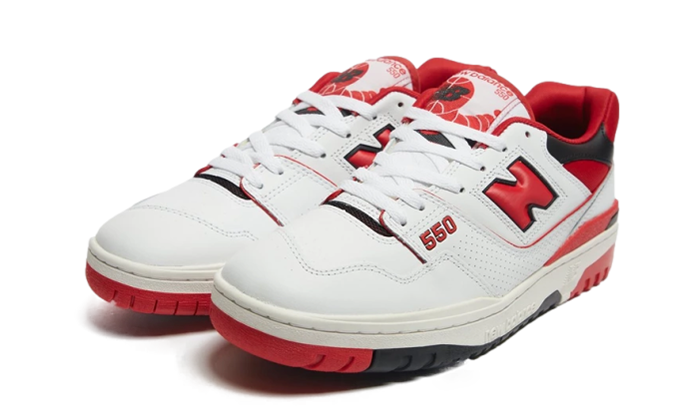 New Balance 550 White Red