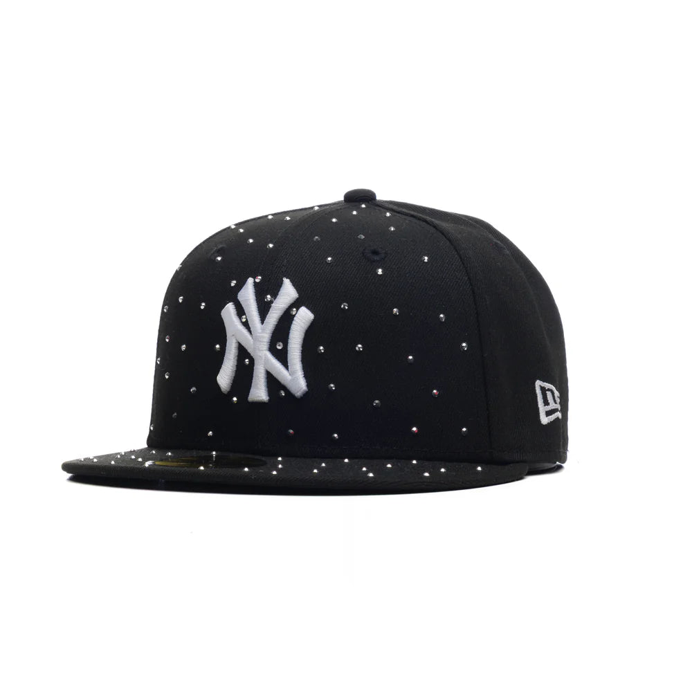 New Era Black - NY WHITE DIAMOND RAIN
