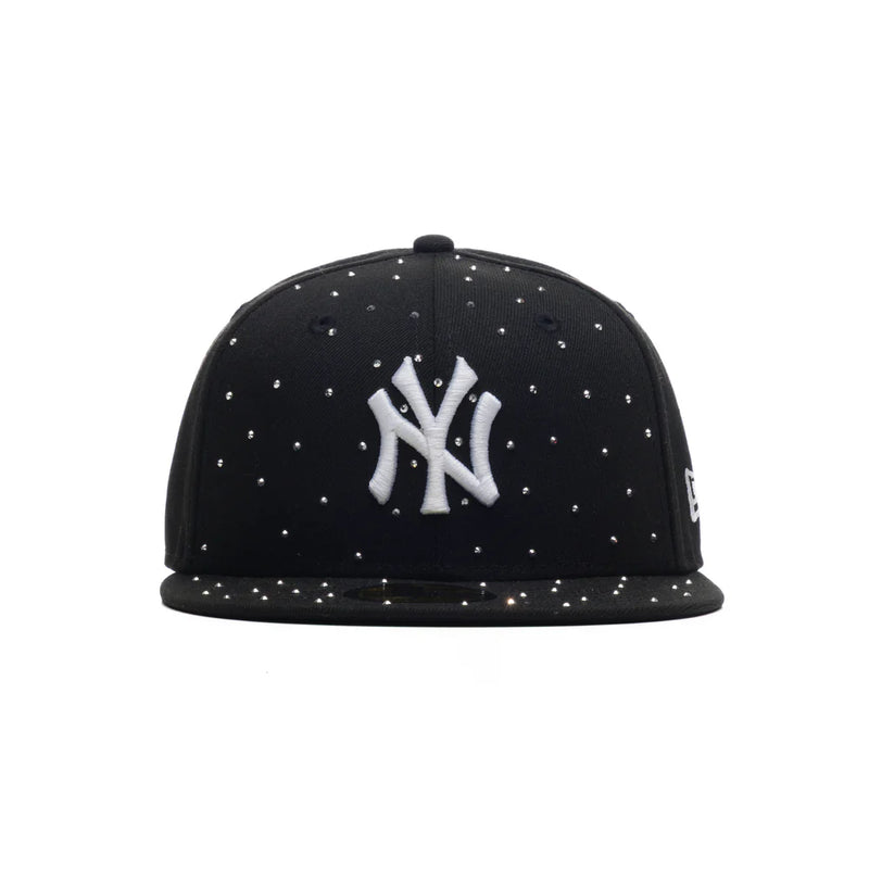 New Era Black - NY WHITE DIAMOND RAIN