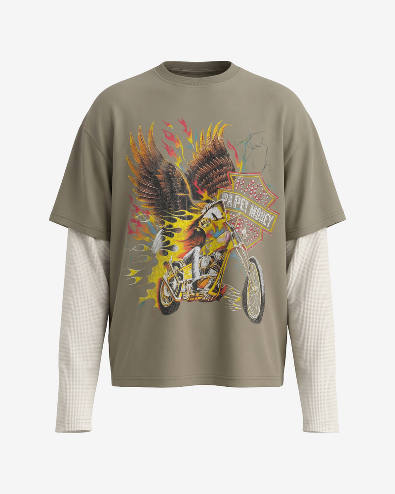 PAPER MONEY - Eagle Ride Layered Thermal