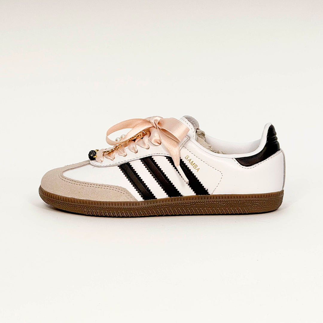 Adidas Samba Pink Tape Charm Pearl