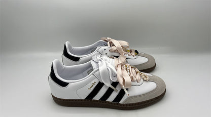 Adidas Samba Pink Charm Pearl Cloud White Core Black