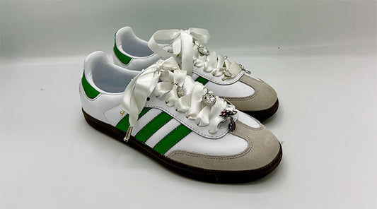 Adidas Samba Green Charm Pearl