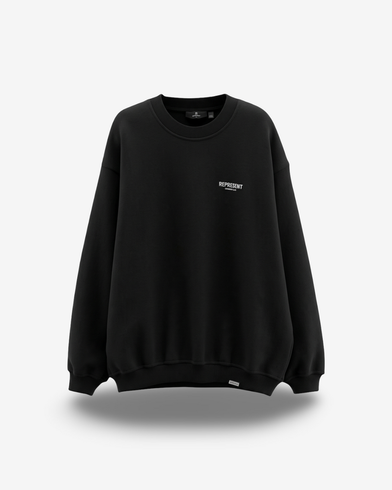 REPRESENT - FELPA GIROCOLLO NERA