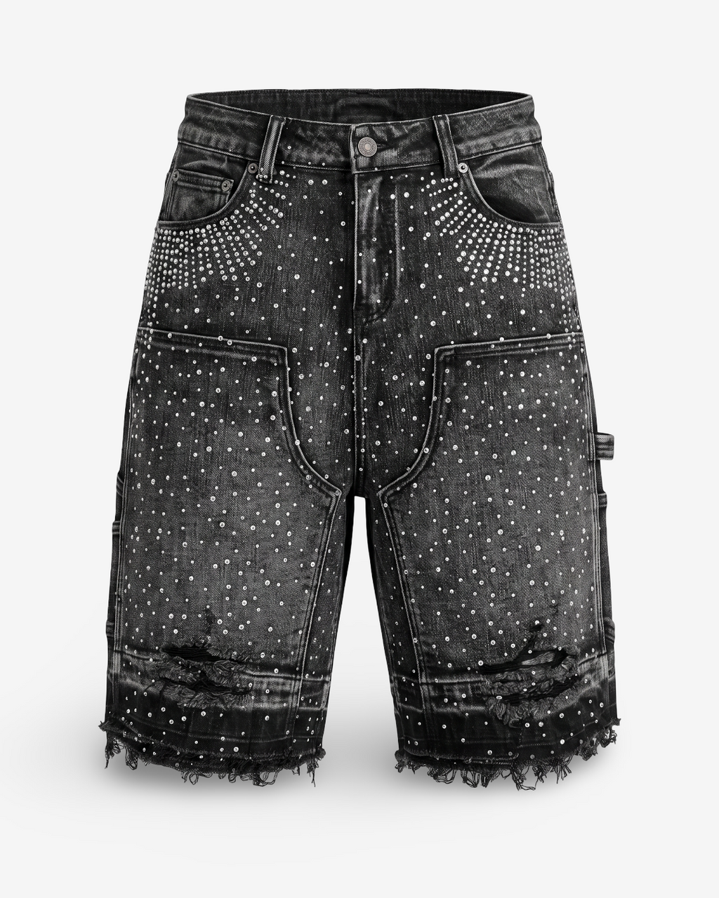 PAPER MONEY - JORTS CRYSTALIZED BLACK