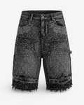PAPER MONEY - JORTS CRYSTALIZED BLACK