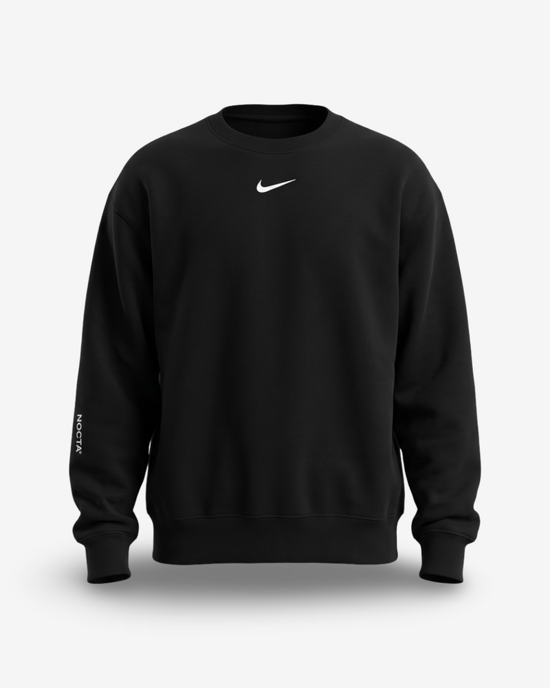 NOCTA x NIKE - FELPA GIROCOLLO NERA