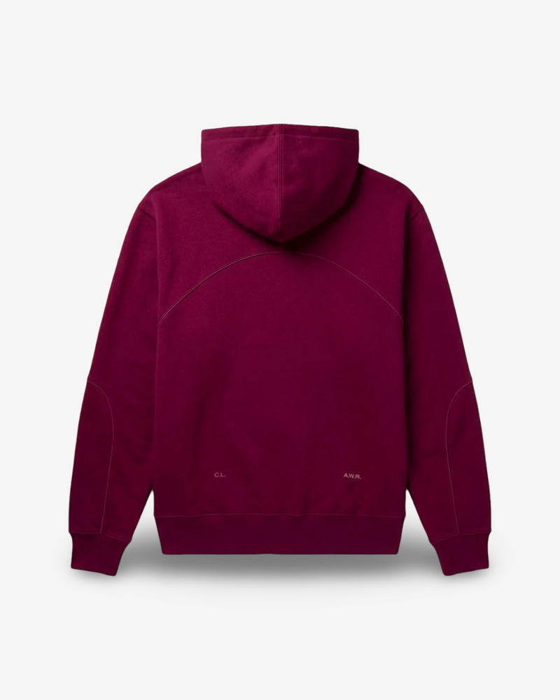 NOCTA x NIKE - FELPA CAPPUCCIO ROSSO