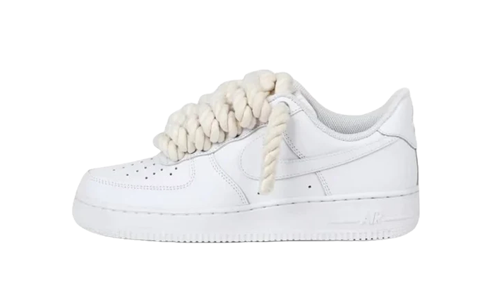 Air Force Bimbo White Corda Laces