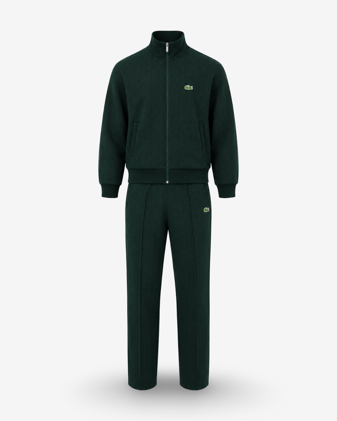LACOSTE - TRACKSUIT MONOGRAM GREEN
