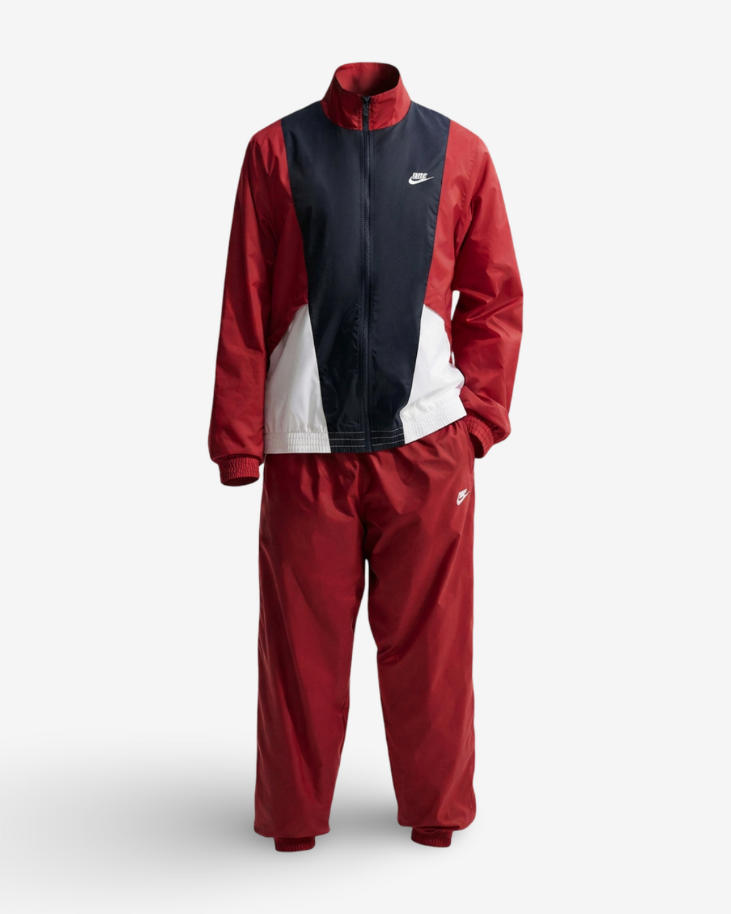 NIKE - TRACKSUIT RED NYLON