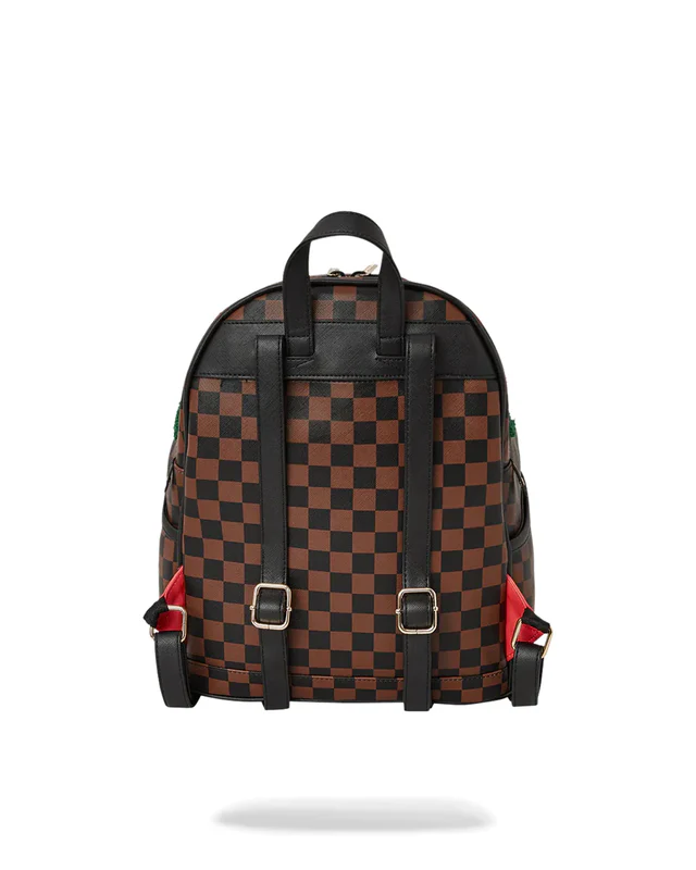 ZAINO SPRAYGROUND CHENILLE SIP SAVAGE MARRONE