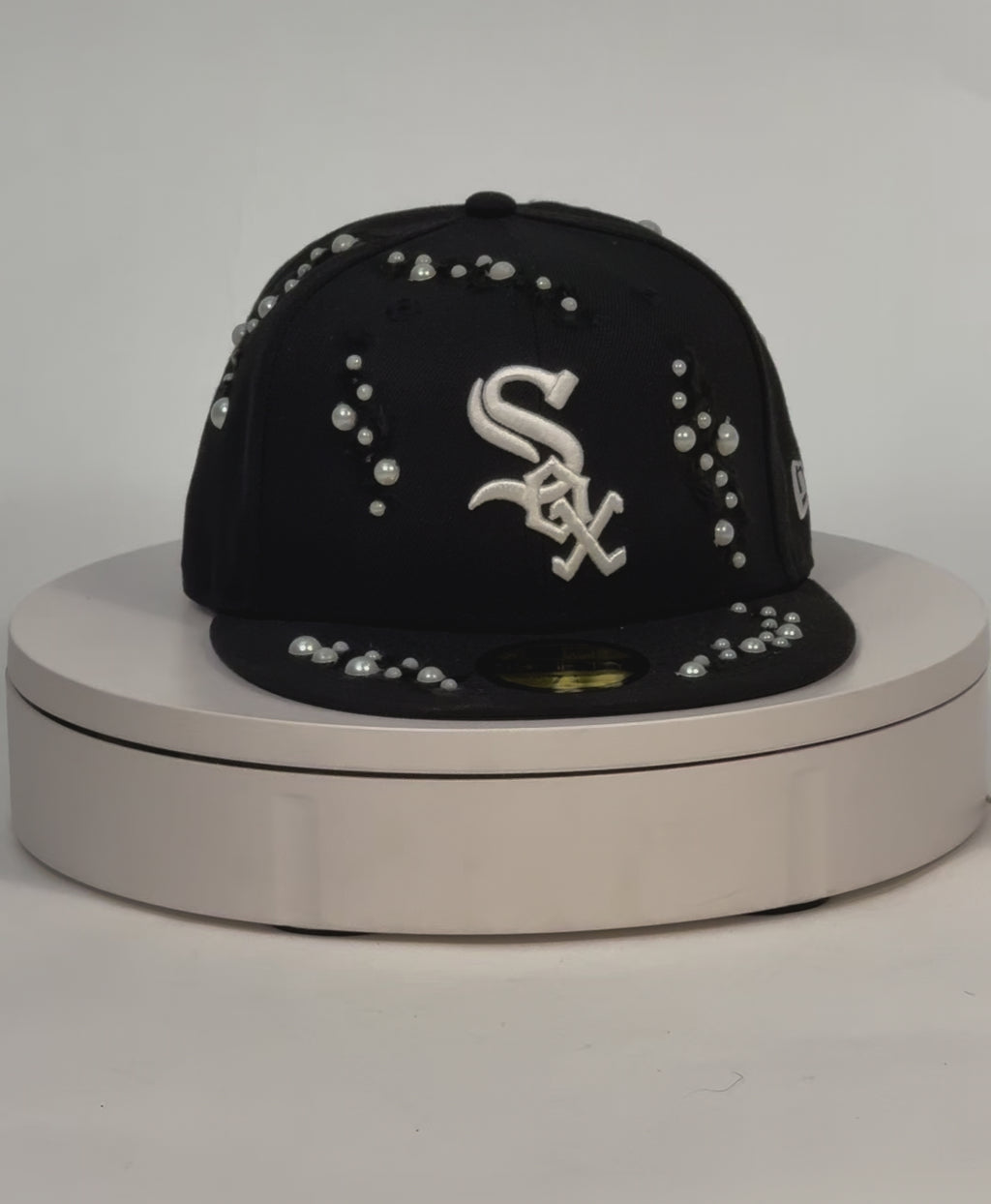 New Era Black - White Sox Pearl