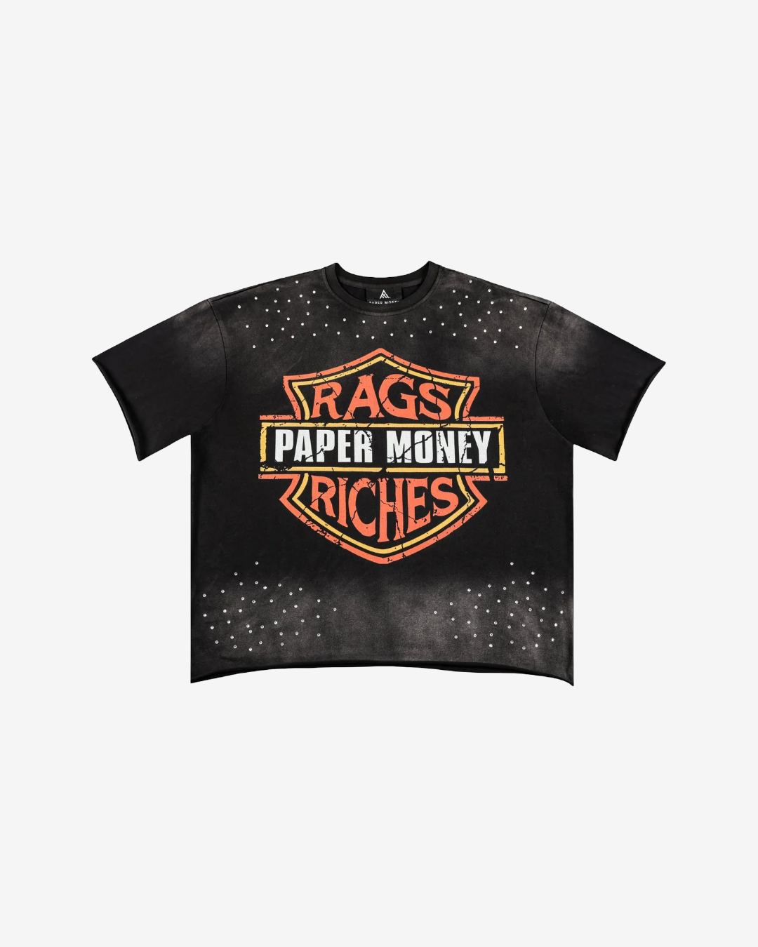 PAPER MONEY - Moto Rhinestone Tee